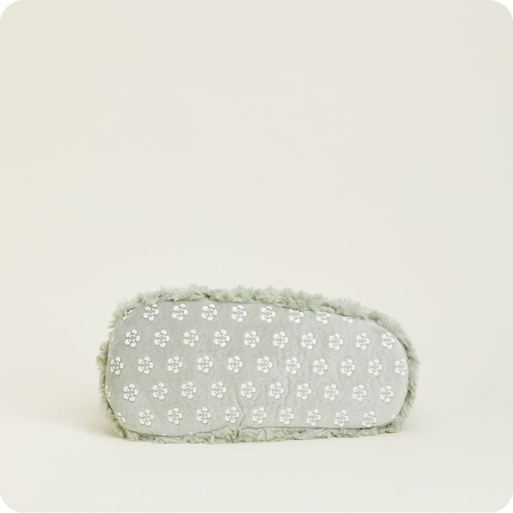 Curly Sage Green Slippers Warmies® - Modern Blend