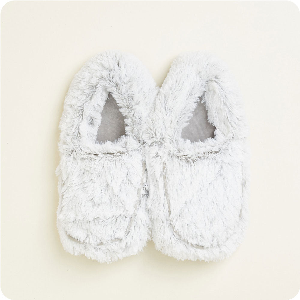 Marshmallow Gray Slippers Warmies® - Daily Scent
