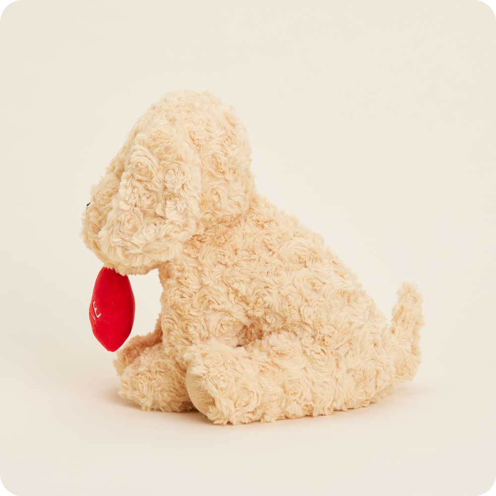 Be Mine Golden Dog Warmies - Easy Spritz