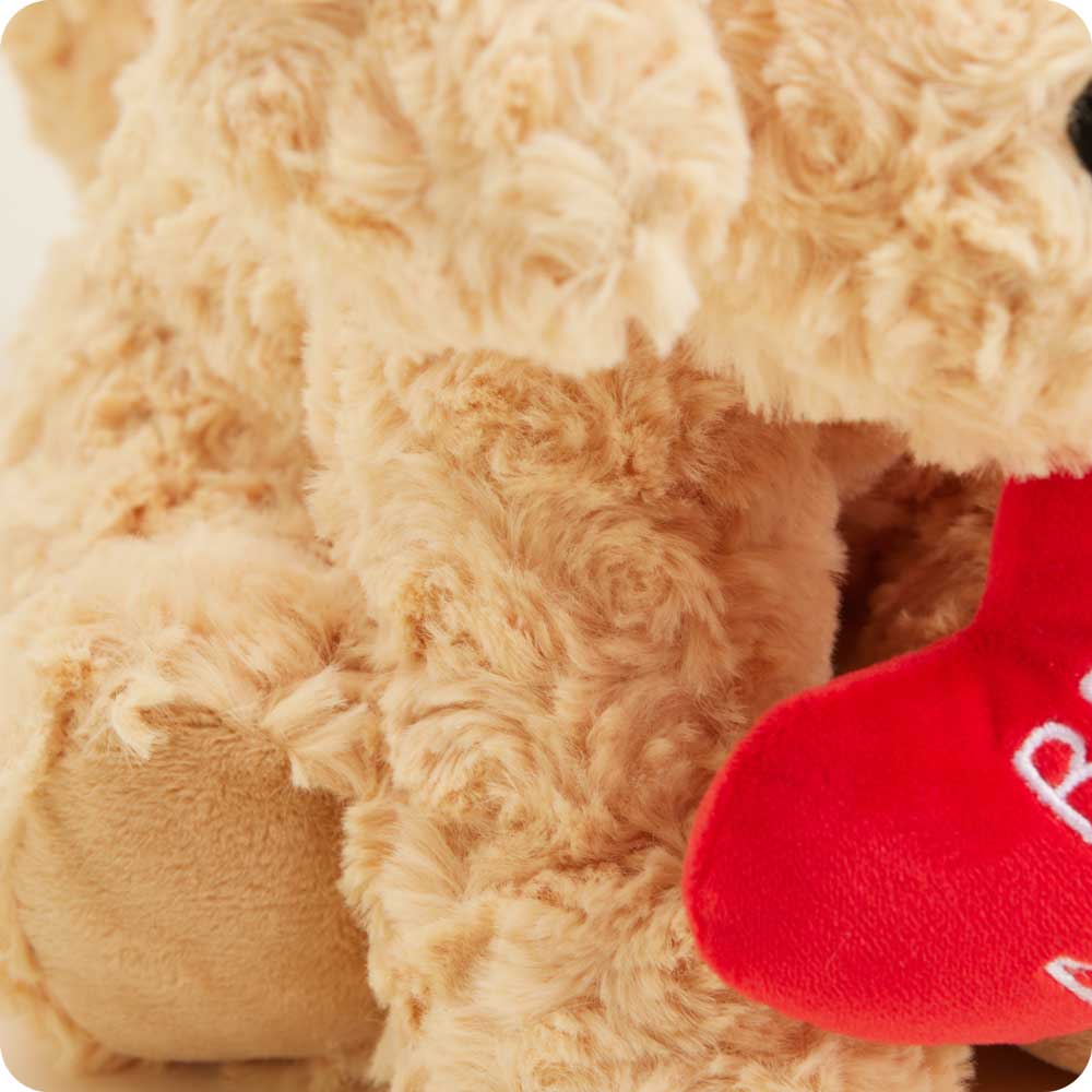Be Mine Golden Dog Warmies - Easy Spritz