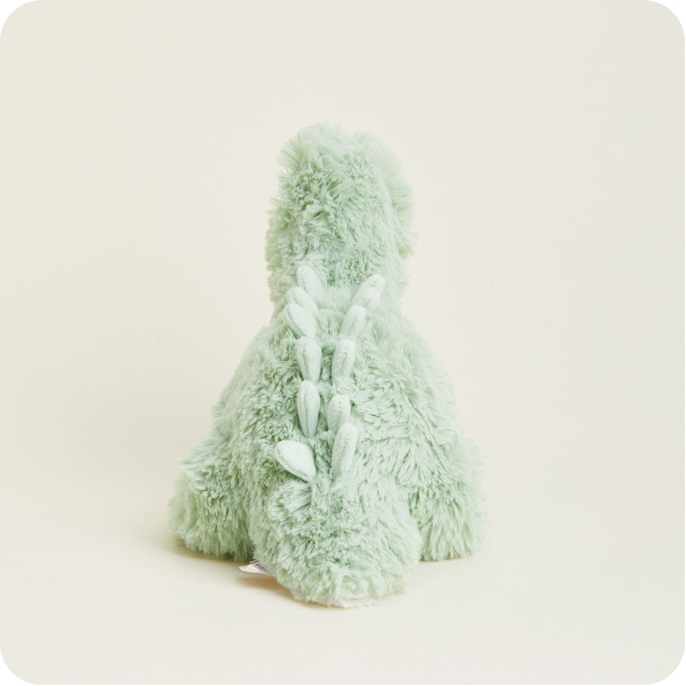Green Long Neck Dinosaur Warmies - Cozy Glow