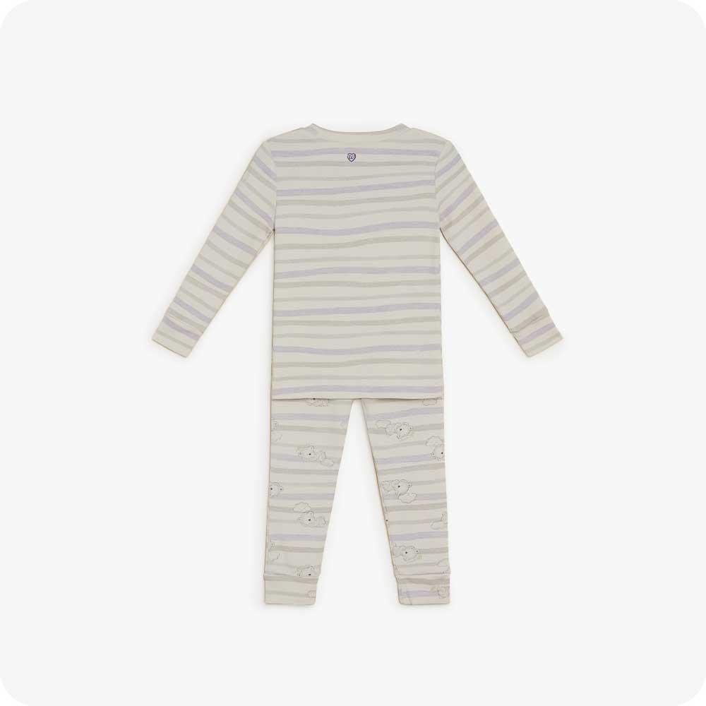 Marshmallow Bear Long Pajamas - Gift Ready
