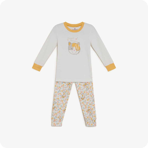Calico Cat Long Pajamas - Simple Edit