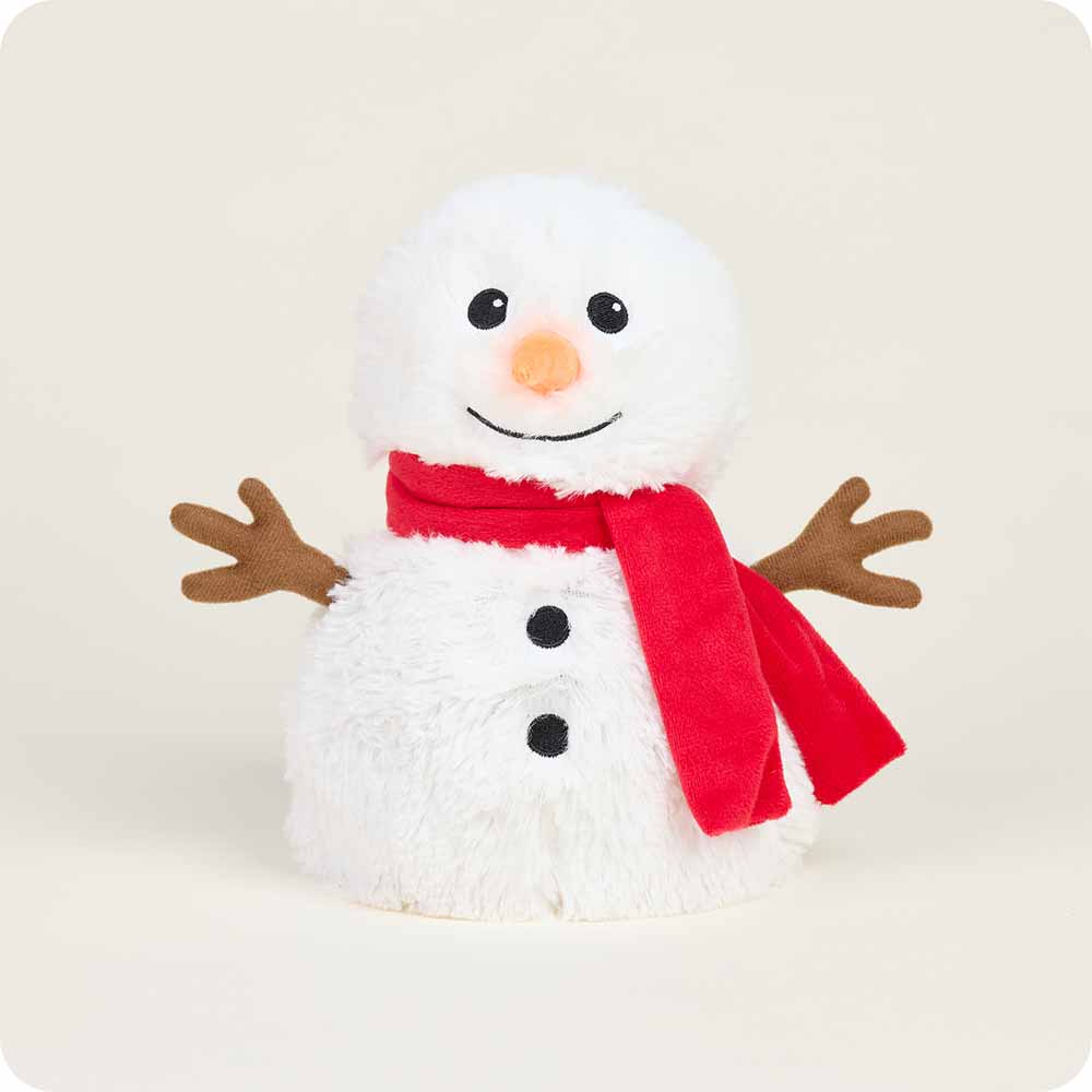 Red Scarf Snowman Warmies - Easy Spritz