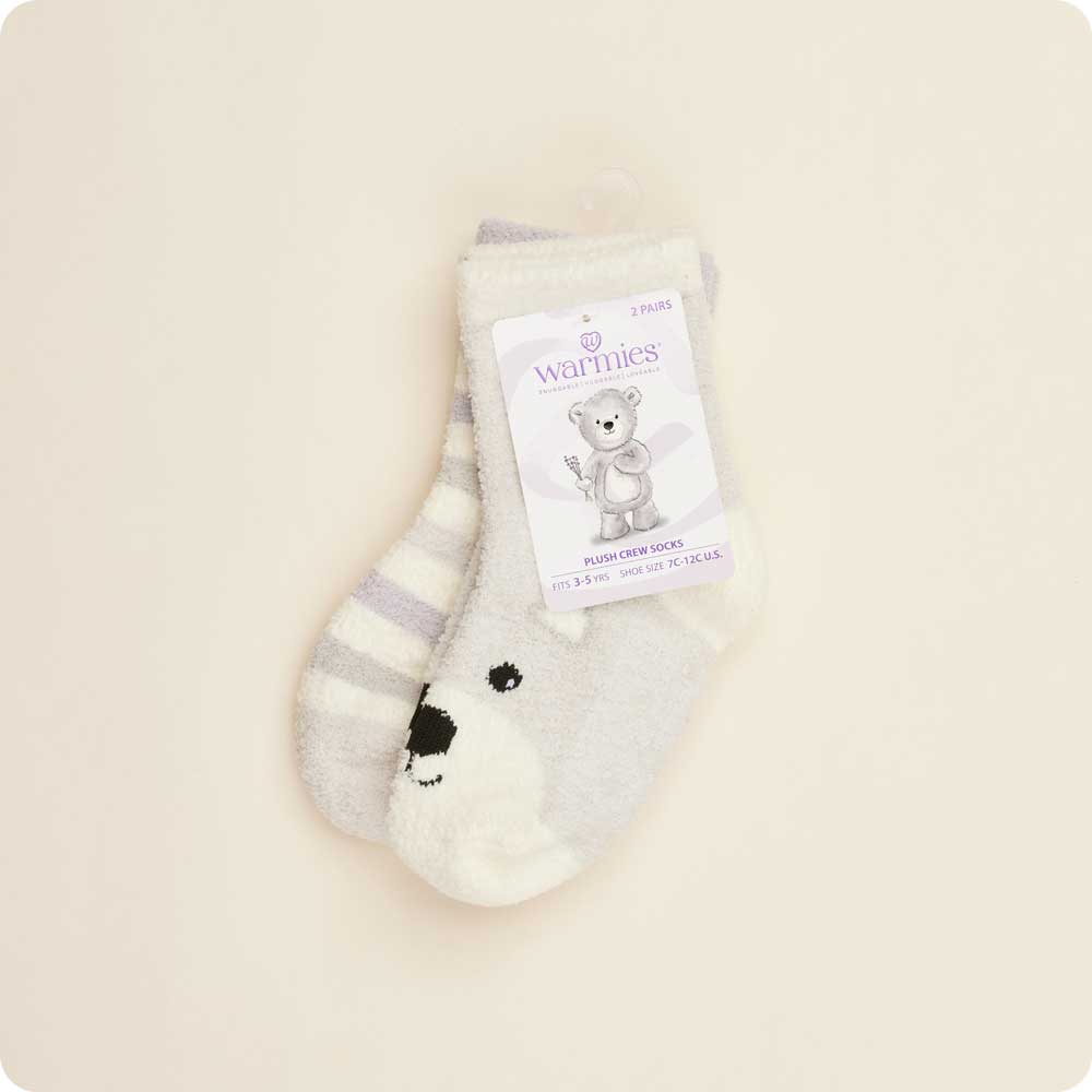 Marshmallow Bear Non-Slip Socks - Calm Comfort