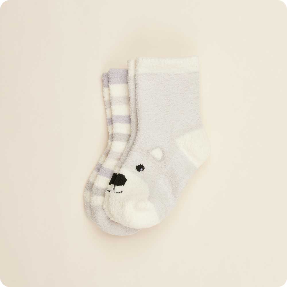 Marshmallow Bear Non-Slip Socks - Calm Comfort