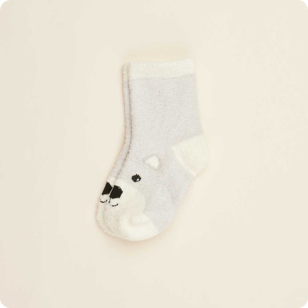 Marshmallow Bear Non-Slip Socks - Calm Comfort