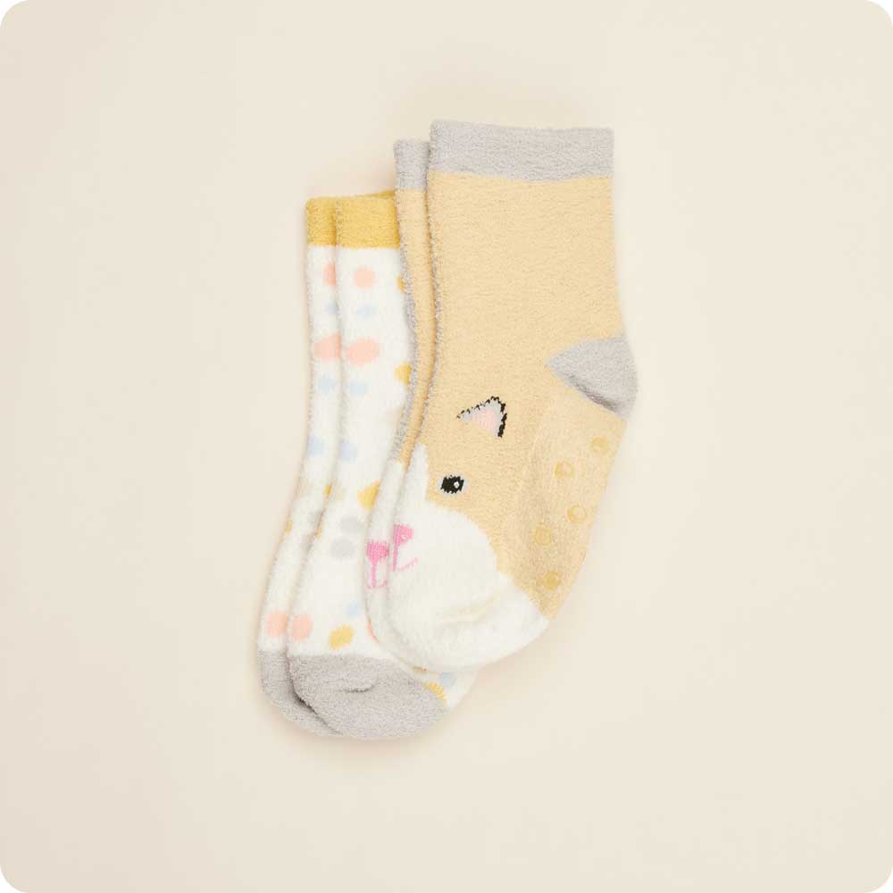Calico Cat Non-Slip Socks - Soft Warmth