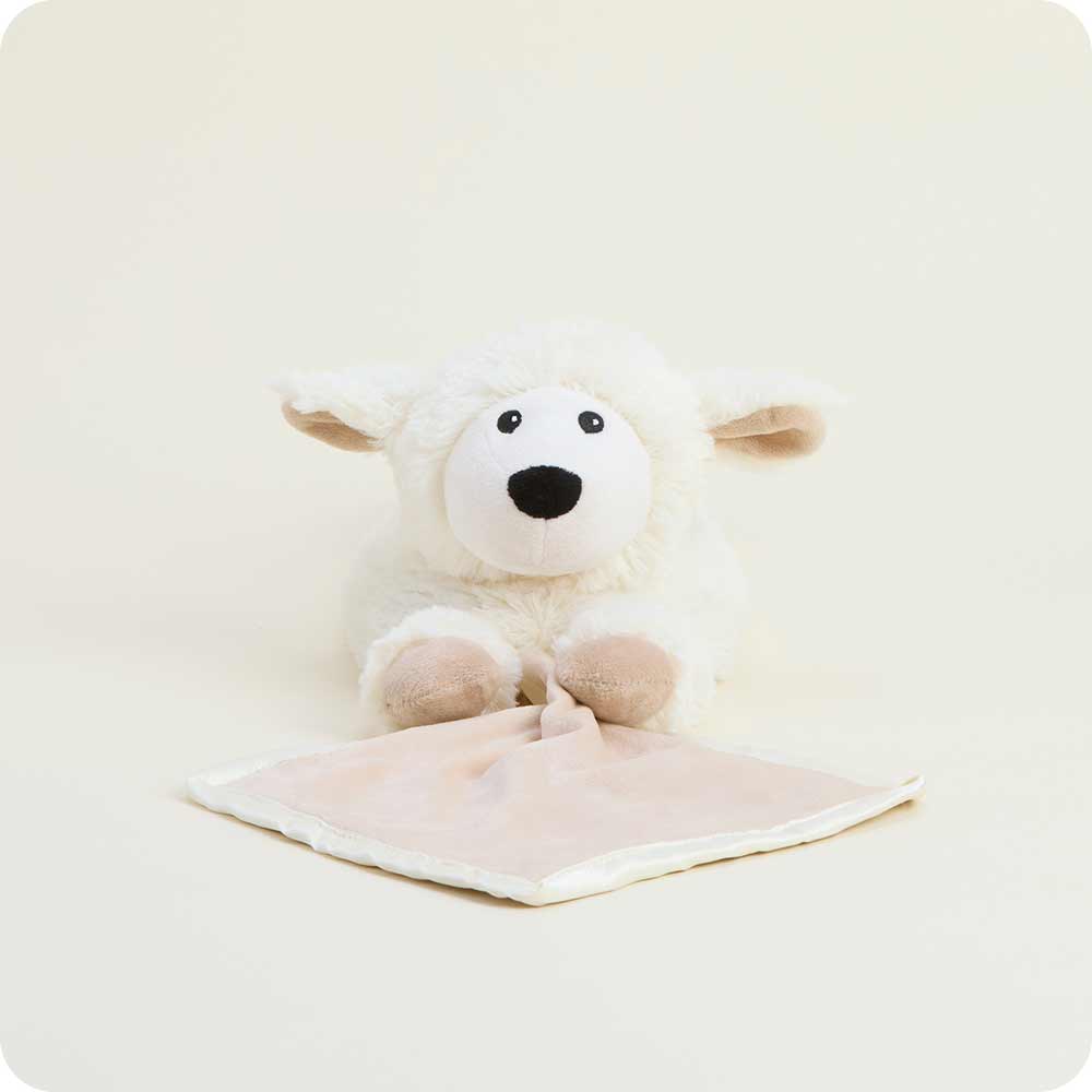 Sheep Blankie Warmies - Soft Glow