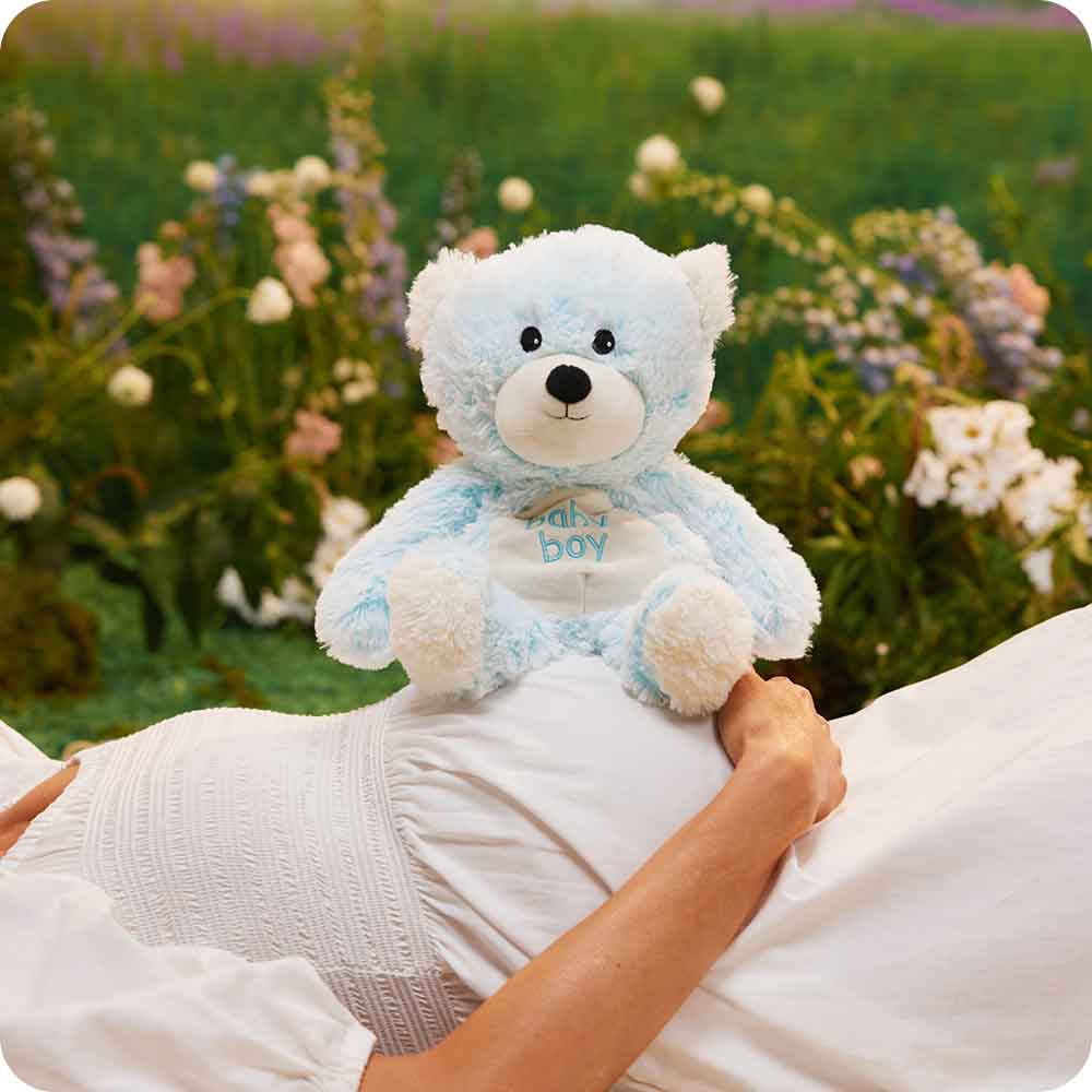 Baby Boy Bear Warmies - Clean Mood