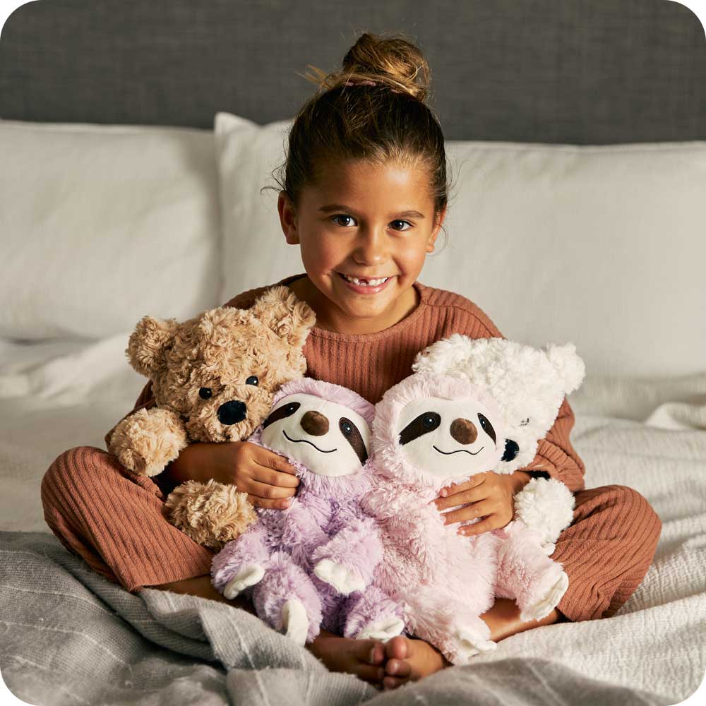 Pink Sloth Warmies - Easy Spritz
