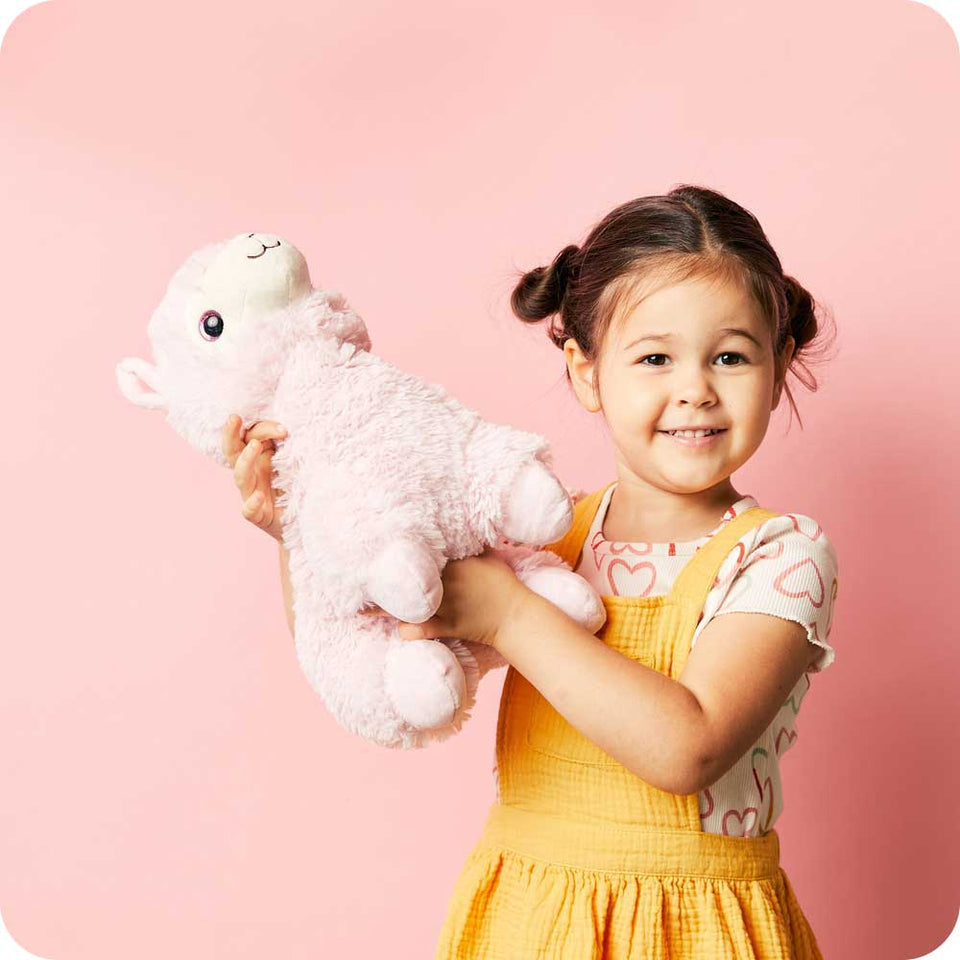 Pink Llama Warmies - Daily Scent