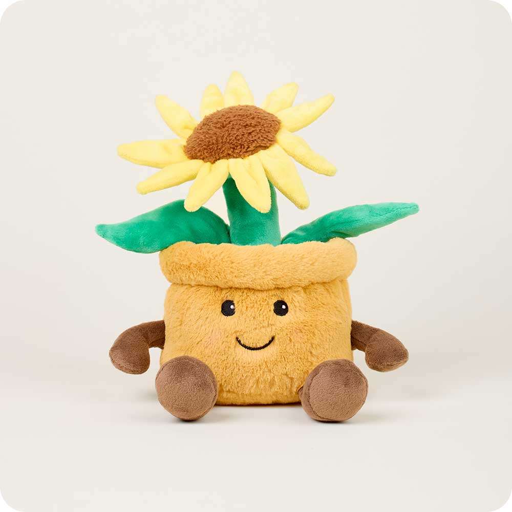 Yellow Flower Pot Warmies - Fresh Notes