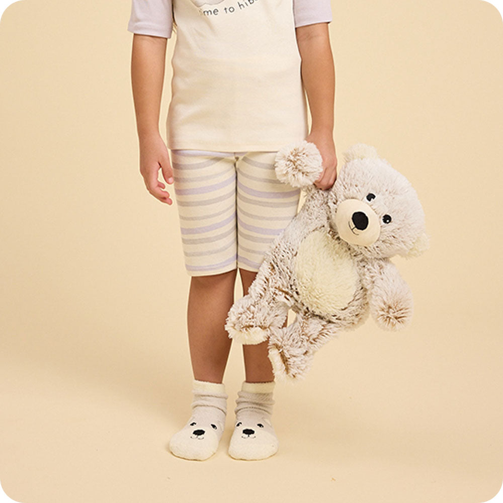 Marshmallow Bear Non-Slip Socks - Calm Comfort