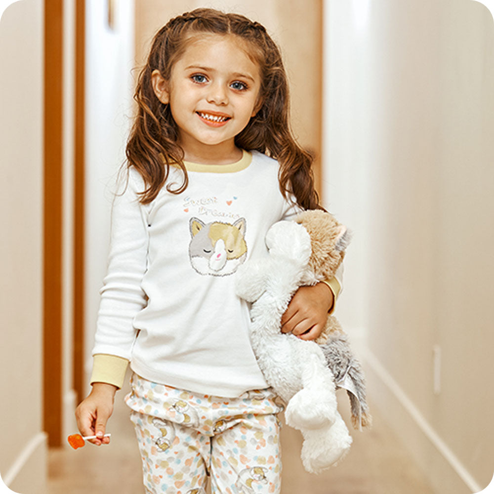 Calico Cat Warmies - Soft Glow