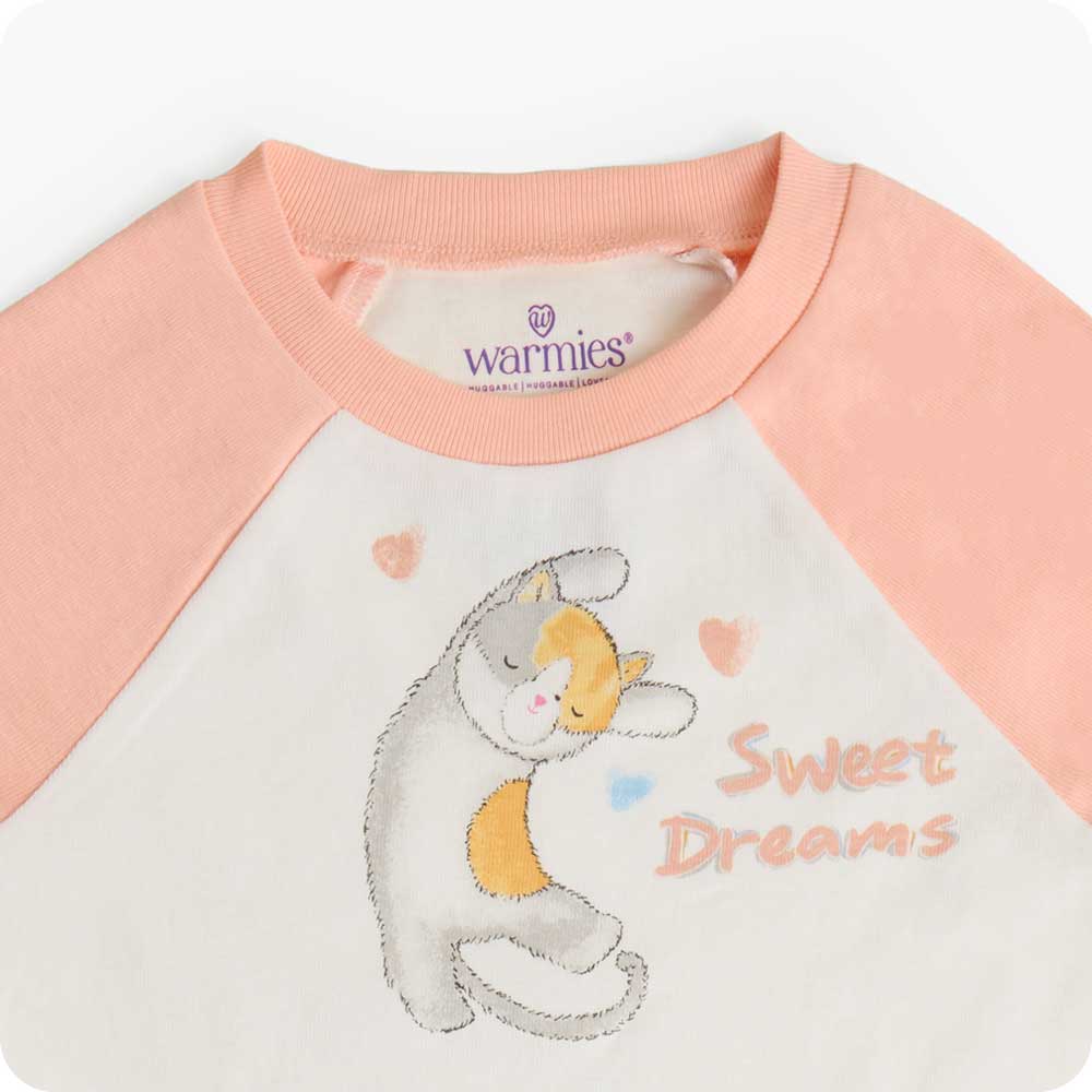 Calico Cat Shorties Pajamas - Calm Comfort