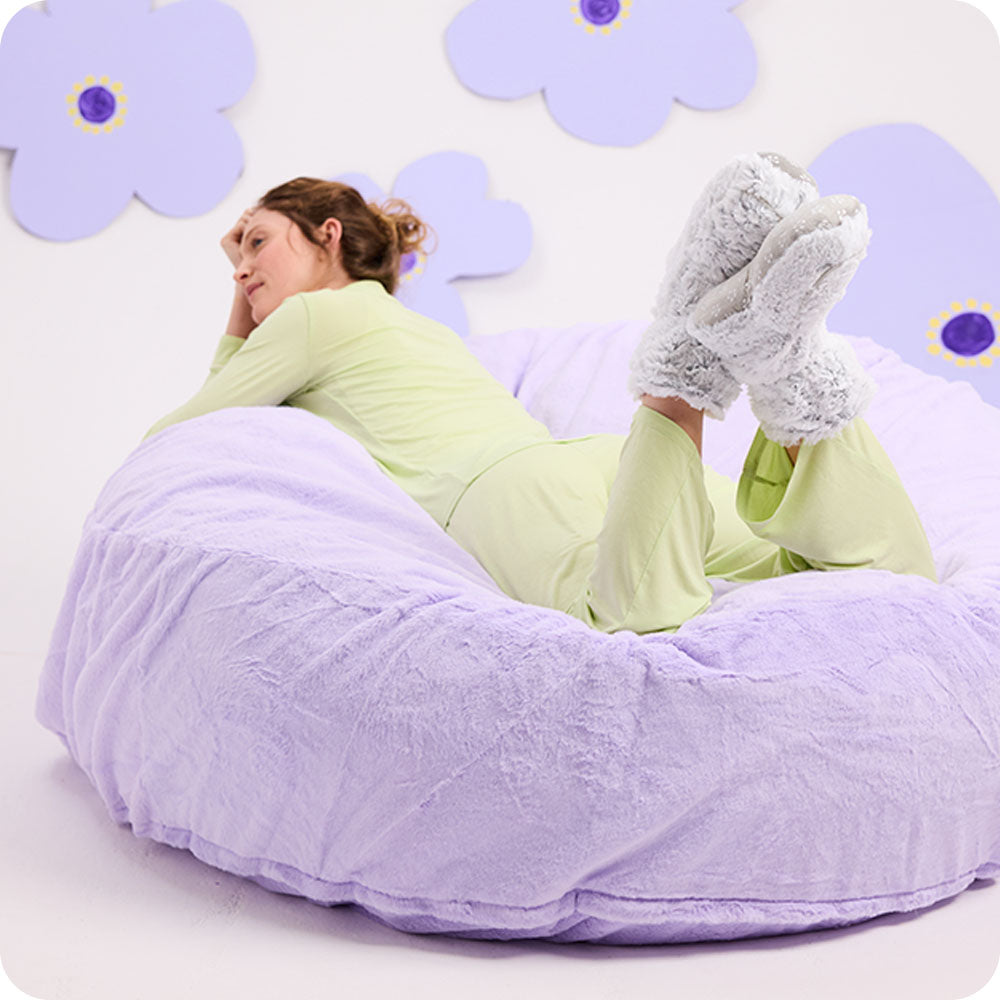 Marshmallow Gray Boots Warmies® - Clean Mood