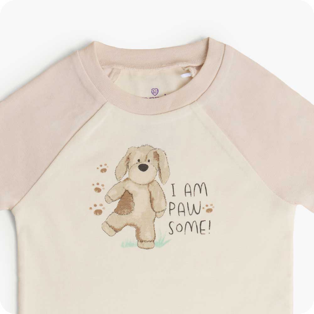 Puppy Shorties Pajamas - Cozy Bedtime