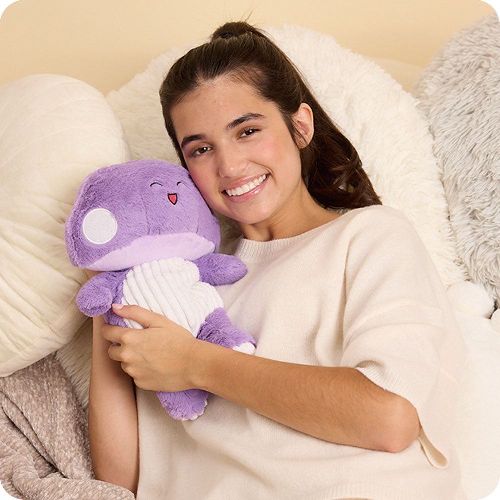 Purple Mushroom Warmies - Soft Glow