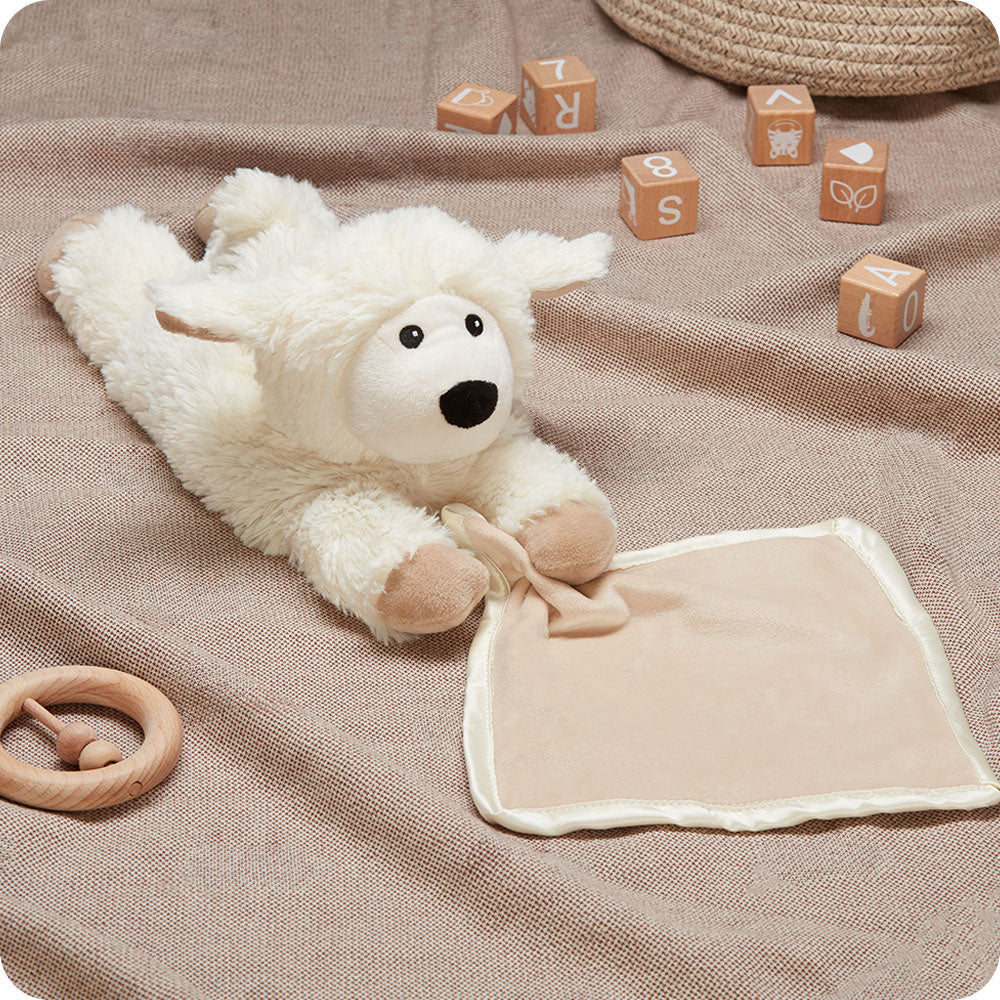 Sheep Blankie Warmies - Soft Glow